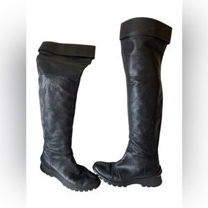 Prada over the knee boots